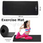 Colchoneta Yoga + Kit X5 Bandas Cerradas + Mancuernas 2 lb
