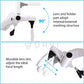 Gafas Lupa Visera Luz Led Recargable Lente Optivisor Aumento