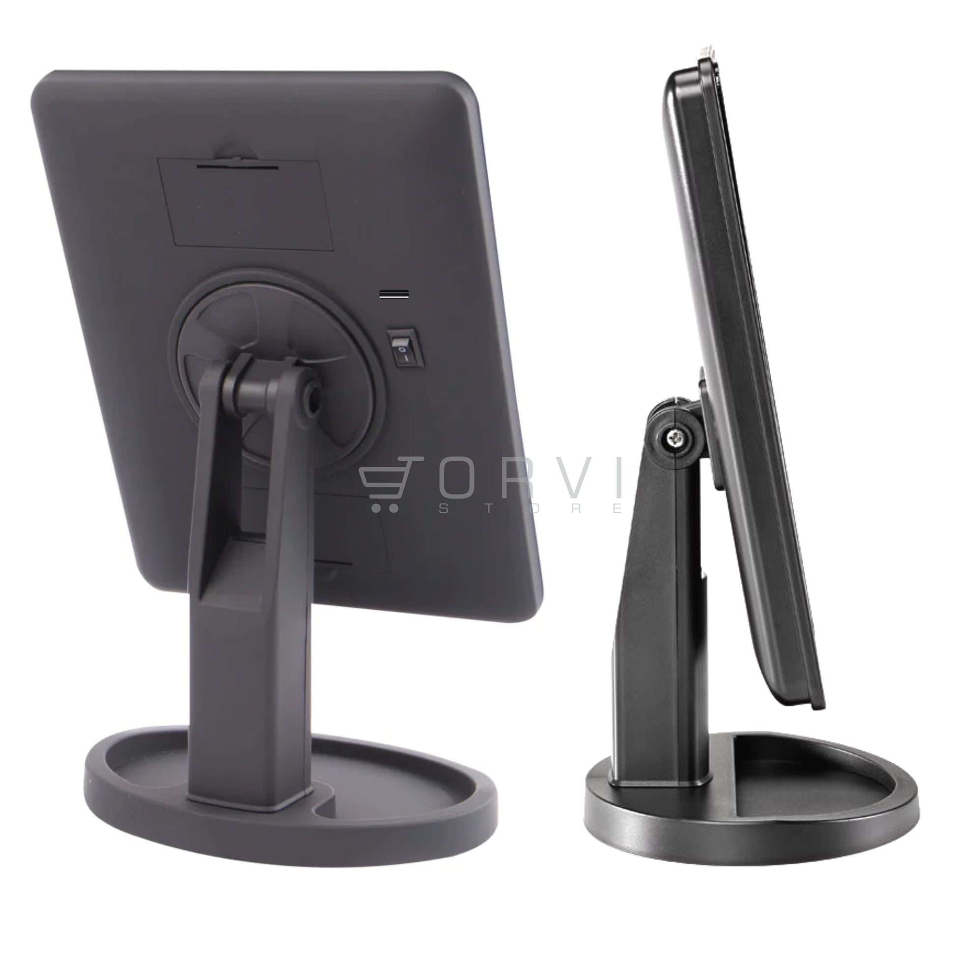 Espejo Luz Led Pantalla Táctil Touch Maquillaje Pilas o Conexión cable USB