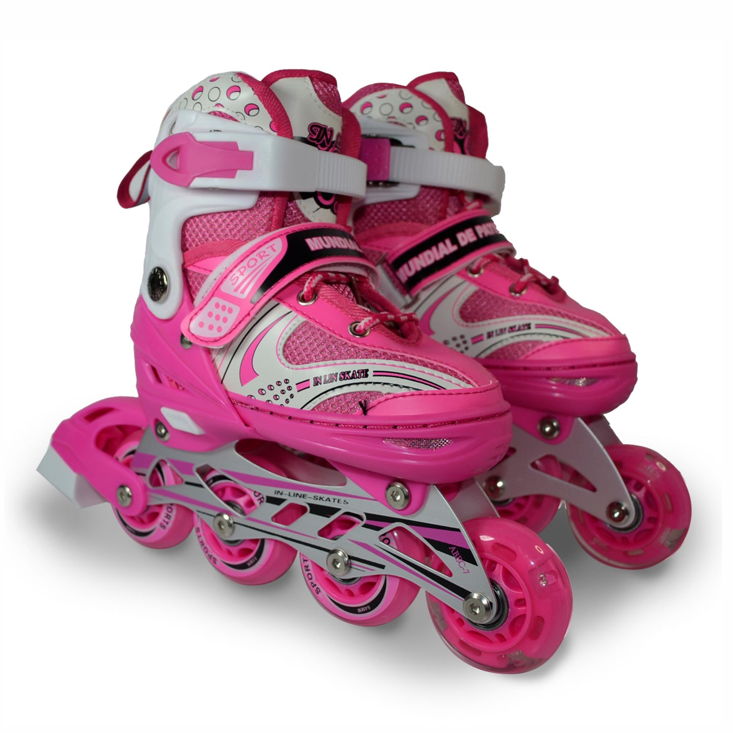 Patines Para Niños Semiprofesionales con Ruedas Ajustables +Kit de Protección