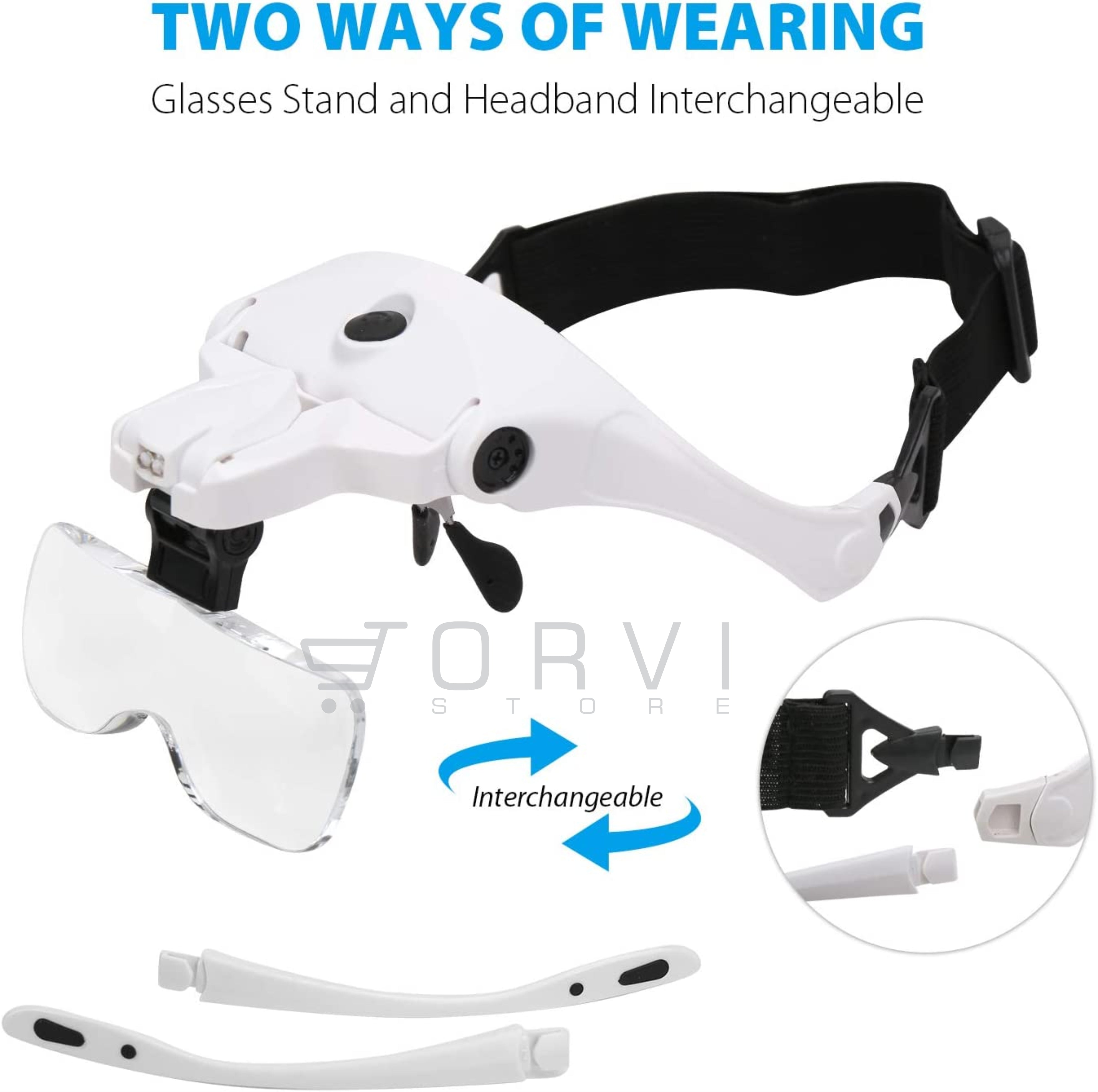 Optivisor con luz 2025 led