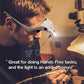 Gafas Lupa Visera Luz Led Recargable Lente Optivisor Aumento