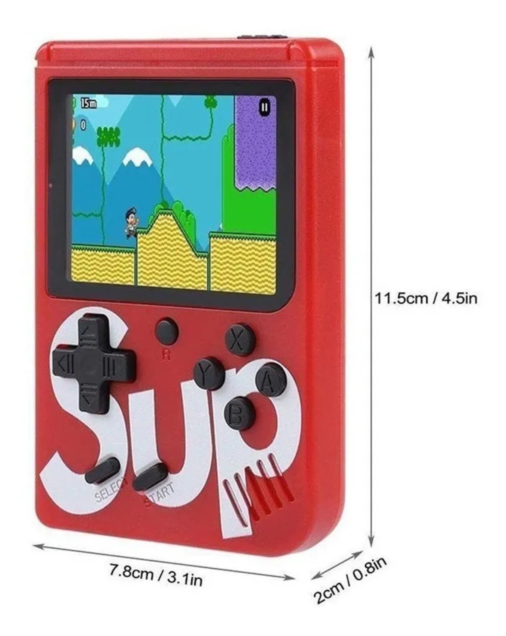 Mini Consola Sup 400 Juegos En 1 Game Box + Control 400