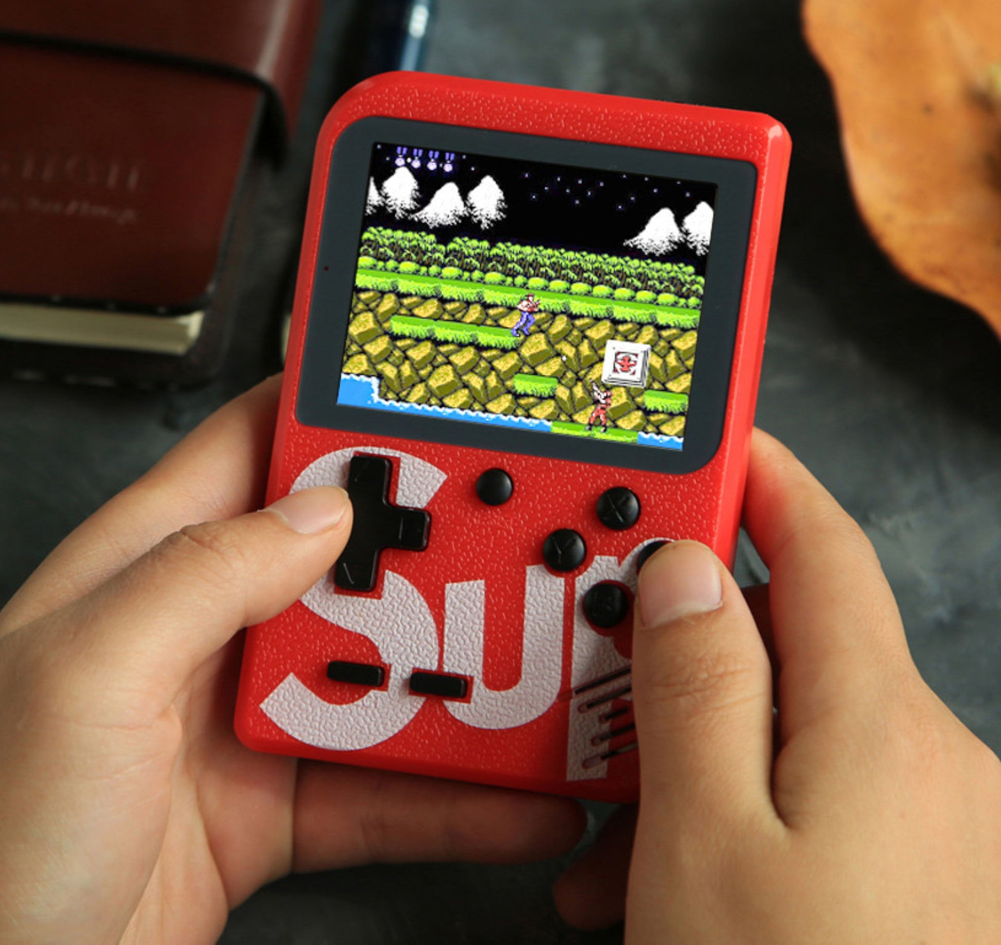 Mini Consola Sup 400 Juegos En 1 Game Box + Control 400