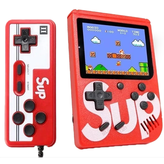 Mini Consola Sup 400 Juegos En 1 Game Box + Control 400