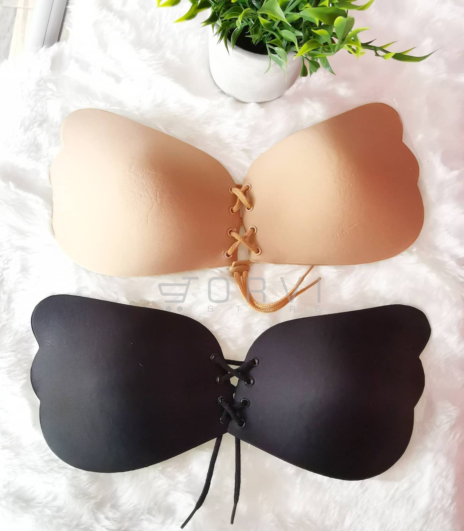 Brasier Invisible Adhesivo Silicona Levanta Busto Magic Bra