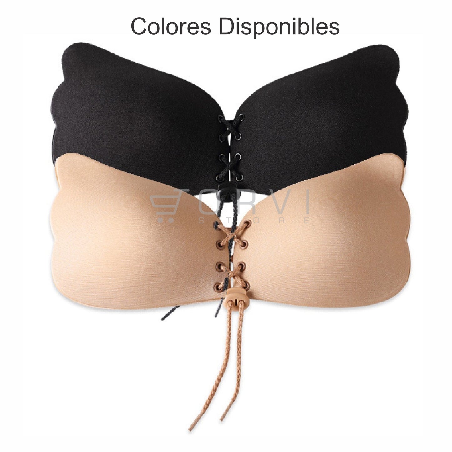 Brasier Invisible Adhesivo Silicona Levanta Busto Magic Bra