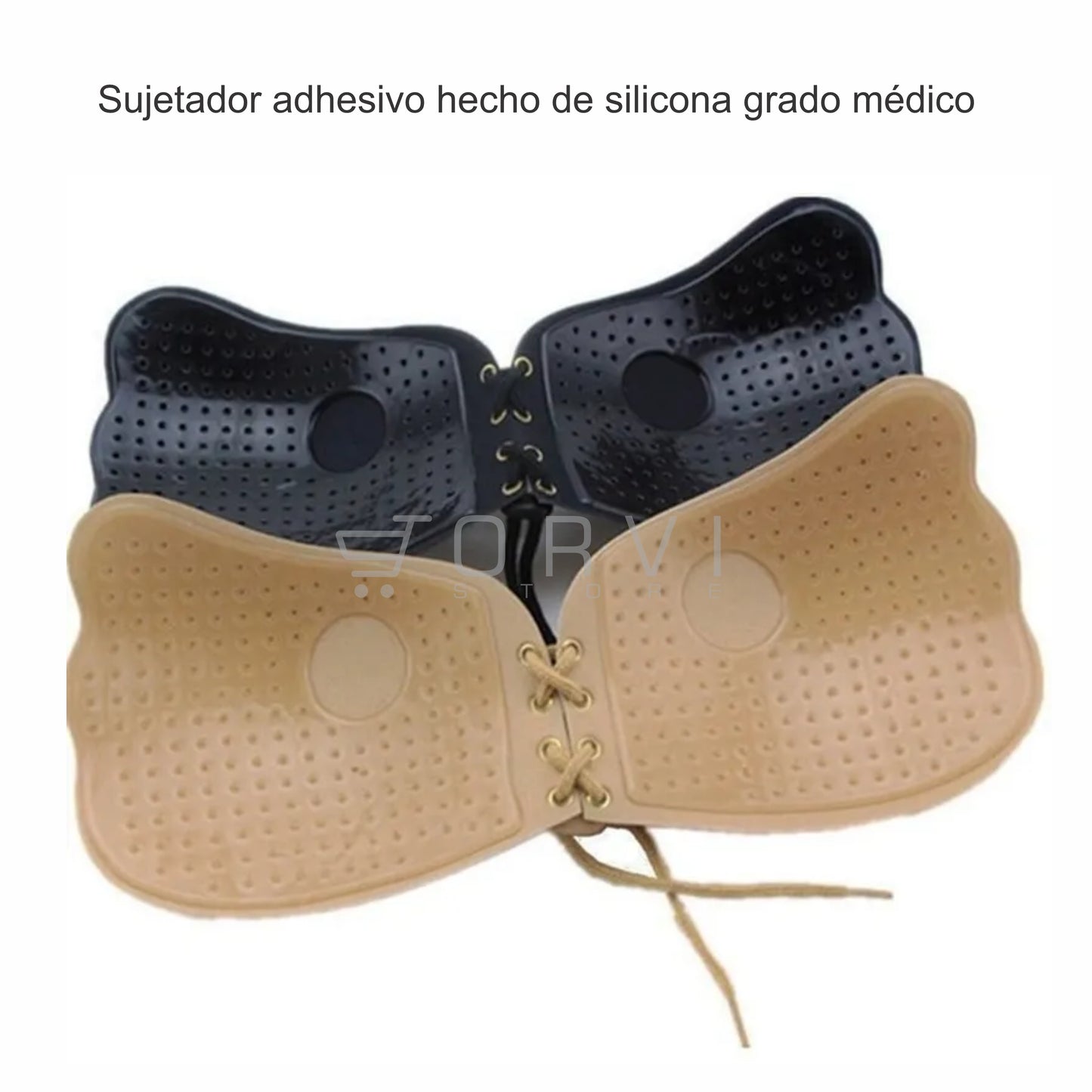 Brasier Invisible Adhesivo Silicona Levanta Busto Magic Bra